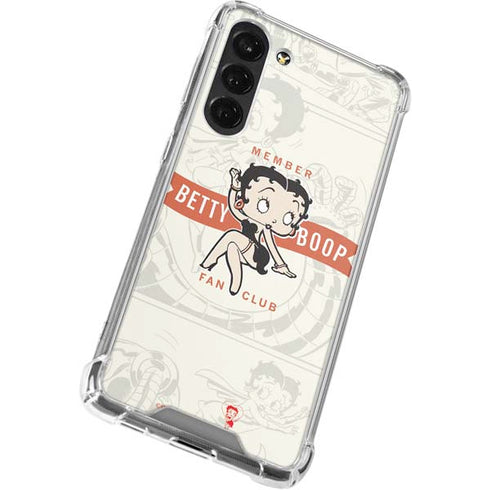Betty Boop Member Fan Club Galaxy S24 FE Clear Case